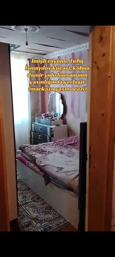 qara qarayevde kiraye evler ucuz: İmişli rayonu, Tofiq İsmayılov küçəsi Köhnə dəmir yolu hamamının — 1