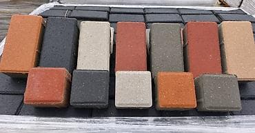 evro palet: Məhsul: Beton dekorativ döşəmə daşları (pavers) Təsvir: - Rəng — 7