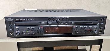 mikrofon mini: TASCAM MD-CD1mkII – peşəkar CD/MD kombinə edilmiş pleyer/rekorder — 5
