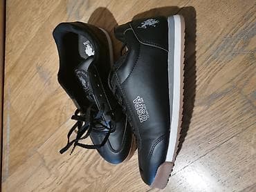 Ayaqqabılar: USPA (U.S. Polo Assn.) Uni idman ayaqqabısı - Rəng: qara, altlıqda — 2