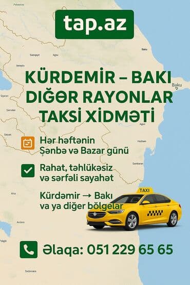 работа на своем авто в баку: Minik avtomobili, Qəbələ — 1