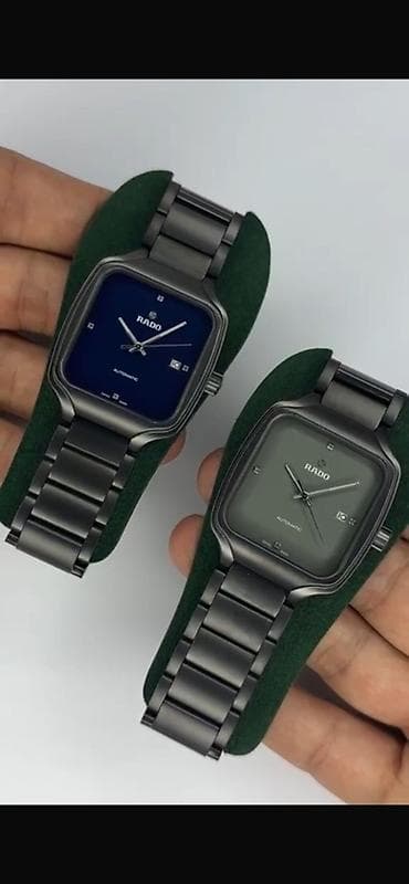bu zinət: RADO avtomatik kişi qol saatı RƏNGİ GETMİR - Korpus: kvadrat-aşınmış — 2