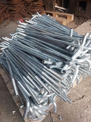 hasar ucun: Anker bolt dəstləri və sütun üçün bünövrə lövhələri - Metal lövhə — 7