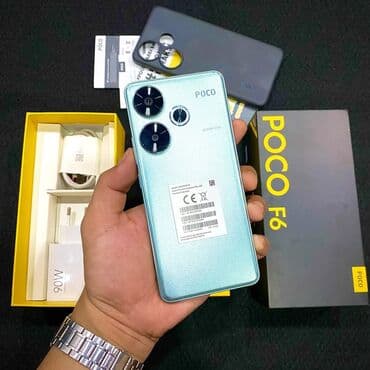 samsung galaxy a02: Poco F6, 512 GB, rəng - Göy — 1