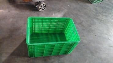 konteynerlərin satışı: Plastik delikli yeşik/çalma səbət - Material: möhkəm plastik - — 2