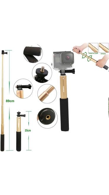 gopro hero: Gopro Selfi Çubuğu — 1