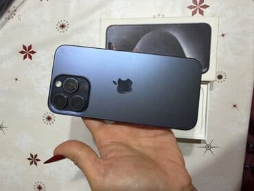 iphone 6 ekran: IPhone 15 Pro, 256 GB, Blue Titanium, Simsiz şarj — 4