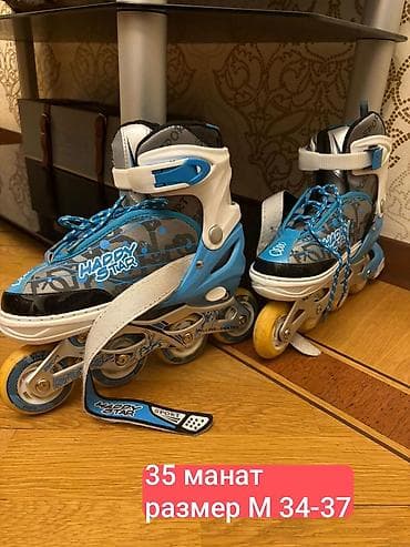 Inline tərzdə təkərli konki – Happy Star - Ölçü: M (34–37) –