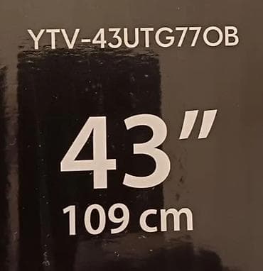 cvc tv: Yeni Televizor Yoshiro NanoCell 43" 4K (3840x2160) — 3