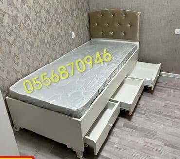 кровать кресло: Yeni, Təknəfərlik çarpayı, Bazalı, Matras ilə, Siyirməsiz, Azərbaycan — 7