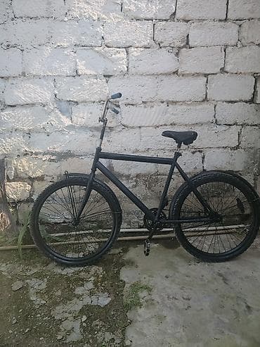 peredok velosiped: Şəhər/kruser tipli velosiped - Rəng: mat qara - Çərçivə: klassik düz — 3