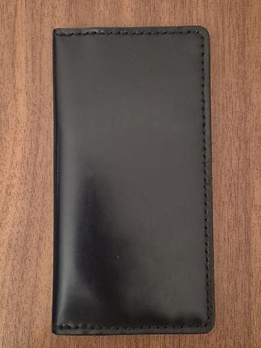 pulqabıları: Minimalist dizayna malik qara pulqabı - Material: hamar səthli — 1