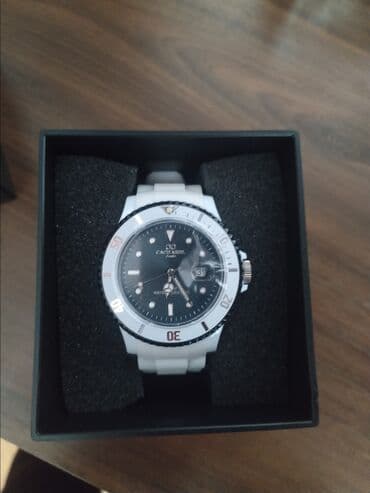 детские наручные часы swatch: Yeni, Qol saatı, rəng - Ağ — 1