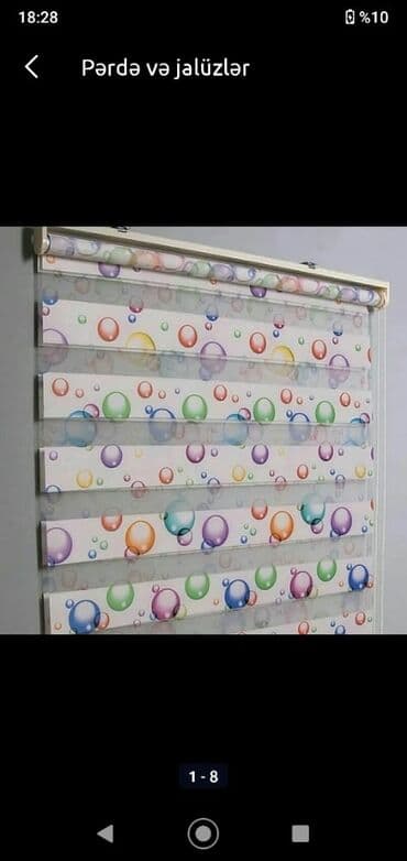 step deke: Jalüz pərdə ucuz  sok qiymətlər bizdə 2 ya 3 günərzində hazırlama — 2