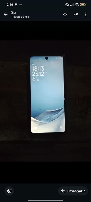 BYD: Redmi 12, 128 ГБ, цвет - Голубой, Отпечаток пальца — 4