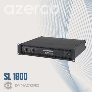 dynacord 1000 2: Dynacord SL 1800 gücləndiricisi, səs sistemlərində yüksək performans — 4