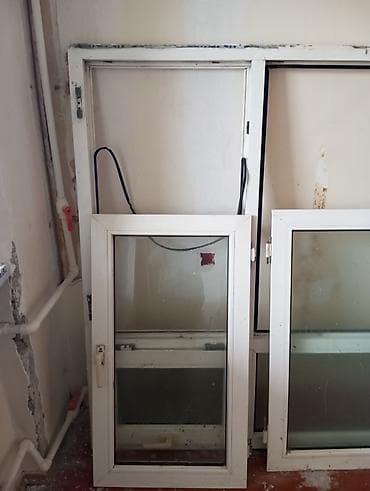 Divar kağızları, oboy: İkiqat şüşə paketi Plastik pəncərə, Еni: 1 sm, Uzunluğu: 1 sm — 2