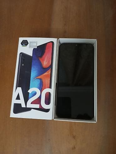 a13 samsung ekran: Samsung Galaxy A20, 32 GB, rəng - Qara, Barmaq izi — 1