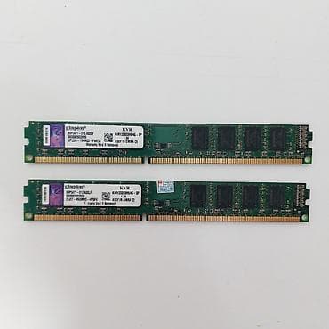 plata ddr2: Operativ Yaddaş "DDR3 4GB 10600 1333Mhz Kingston" ⭐Ram DDR3 PC3 4GB — 9