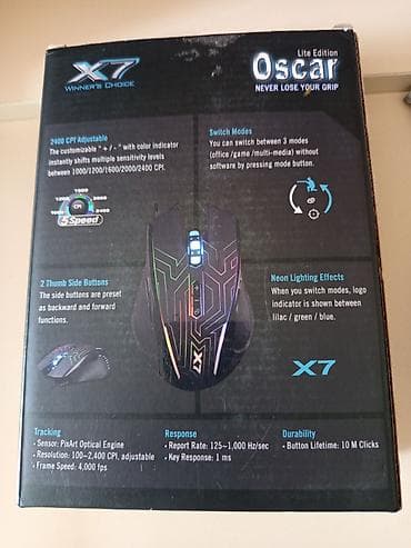 asus rog 5: A4Tech X87 oyun sıçanı. Əla işleyir Vəziyyəti: yeni kimidir Teze — 3