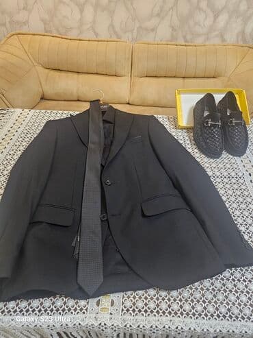 oğlanlar üçün son zəng paltarı: Klassik Şalvar, rəng - Qara — 8