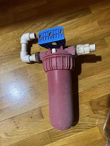 Su filtrləri dəsti - Mexaniki su filtri korpusu (qarmaqlı, 10" ölçülü