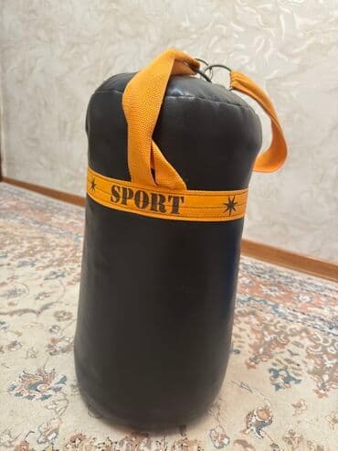 adam boks torbası: Boks üçün dəst - Kompakt boks kisəsi: qara rəngdə, üst hissədə möhkəm — 1