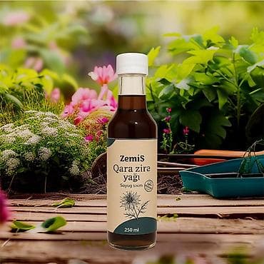 semicka yağı: Zemis Qara zirə yağı – soyuq sıxım, 250 ml Məhsul xüsusiyyətləri: - — 1