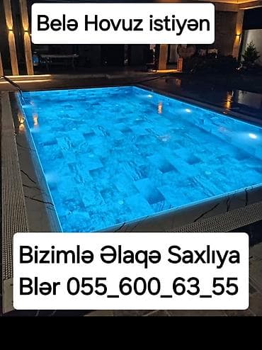 Hovuzların layihələndirilməsi, quraşdırılması və avadanlıq montajı — 1