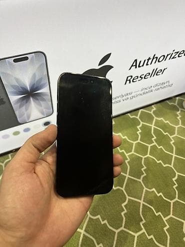 iphone 13 pro ekranı: IPhone 14 Pro, 256 GB, Black Titanium — 7