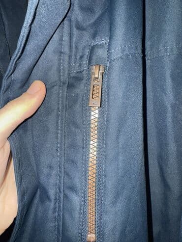 Köynəklər: COLIN’S kişi parkası – L ölçü - Rəng: tünd göy (daxili astar: qəhvəyi) — 4