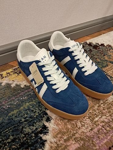 Botinkalar: Lufian Shoes kişi krossovkaları ORIGINAL - Rəng: tünd mavı (suede) — 3
