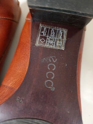 ayaggabı: ECCO qadın loaferləri deri xaricden alinib 1 defe geyilib - Model — 4