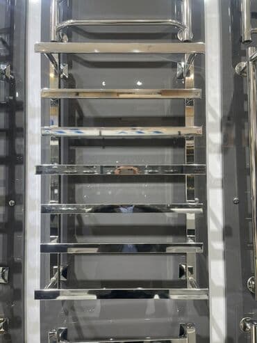 hamam quruducu: Paslanmayan metaldan hazırlanmış, dəsmal və xələtləri qurutmaq üçün — 3