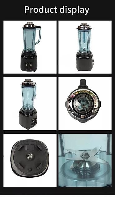 Bar blender Avinas MƏHSUL MODELİ: AV-128 Nominal Gərginlik: 220-240V — 6