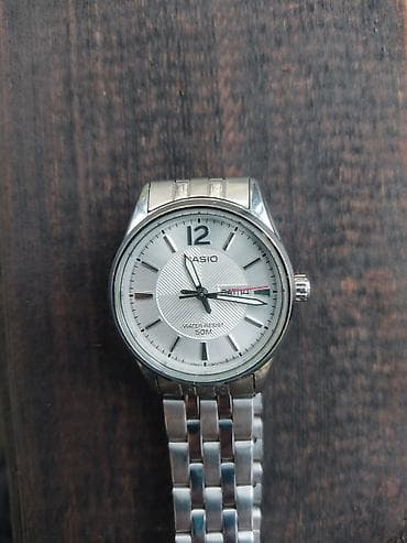 casio saat wr50m: Qol saatı, Casio, rəng - Gümüşü — 1