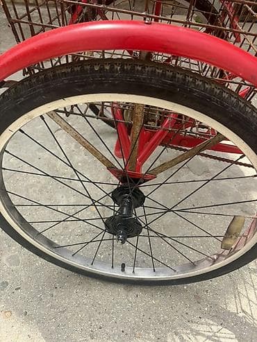 velosiped bezekleri: Yeni Şəhər velosipedi Bulls, 24", sürətlərin sayı: 1, Ödənişli çatdırılma — 5
