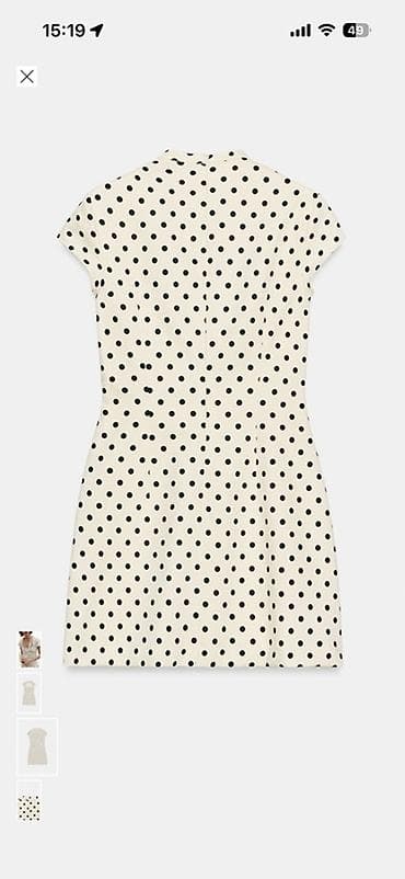 dress: Popular Zara paltari!! Qeyinilmiyib, M olcusu, orijinal qiymeti 95 azn — 1