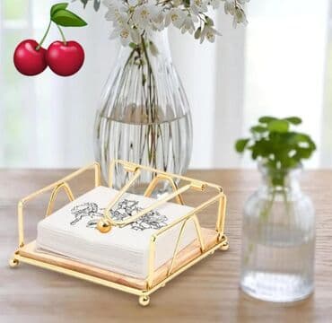 kişilər üçün vizitka qabı: Salfetka qabı — 3