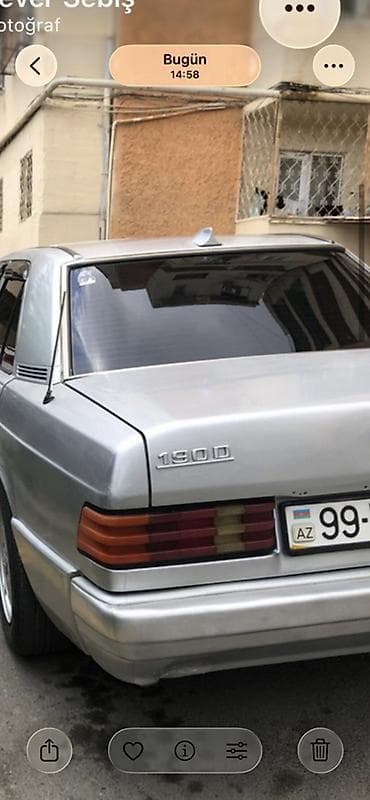 bmw e39 radiator: Mercedes-Benz 190D (W201) – gümüş rəngli sedan - Yanacaq: dizel - Ban — 3