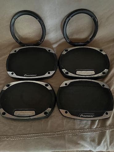 qapi dinamiki: Pioneer oval avtomobil akustikası dəsti - Brend: Pioneer - Tip: oval — 1
