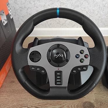 ps4 kreditle: PXN V9 900° Gaming Racing Wheel – sükan, 3 pedallı set və sürətlər — 5