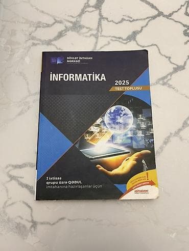 Məhsul: “İnformatika 2025 – Test Toplusu” Nəşriyyat/layihə: Dövlət