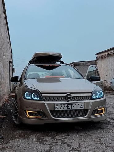 scooter aksesuarları: Opel Astra H (sedan/hetçbek ön görünüşü) üçün fərdi tuninq paketi - — 2