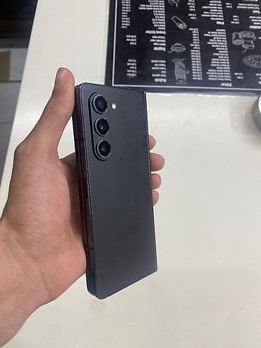 samsung notebook: Samsung Galaxy Z Fold 5, rəng - Qara — 1