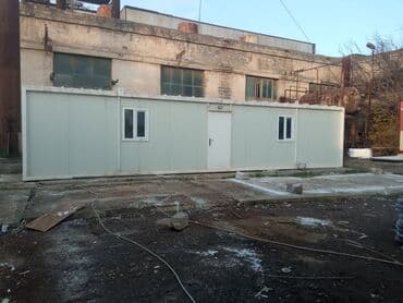 Kassa avadanlığı: Modul konteyner otaq - Ölçü: təxmini uzunluğu 10–12 m, eni 3 m — 1