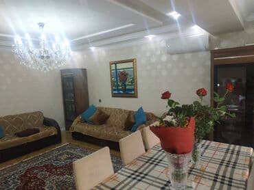 tecili ucuz ev satilir: Bakı, 4 otaqlı, Köhnə tikili, m. Elmlər Akademiyası, 110 kv. m — 3