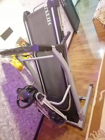 Спорт и отдых: HITUR TM-HS-MT08DM çoxfunksiyalı qaçış trenajoru - Elektrikli qaçış — 3