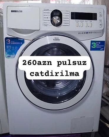 Samsung önyükləməli paltaryuyan maşın – EcoBubble texnologiyası lalafo.az -da Samsung önyükləməli paltaryuyan maşın – EcoBubble texnologiyası