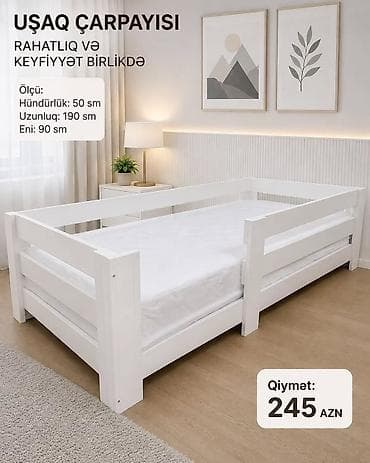 haz: Uşaq çarpayısı – rahatlıq və keyfiyyət birlikdə Minimalist və — 1